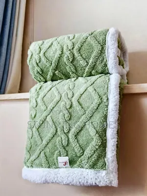 Sherpa Double Sided Throw Blankets
