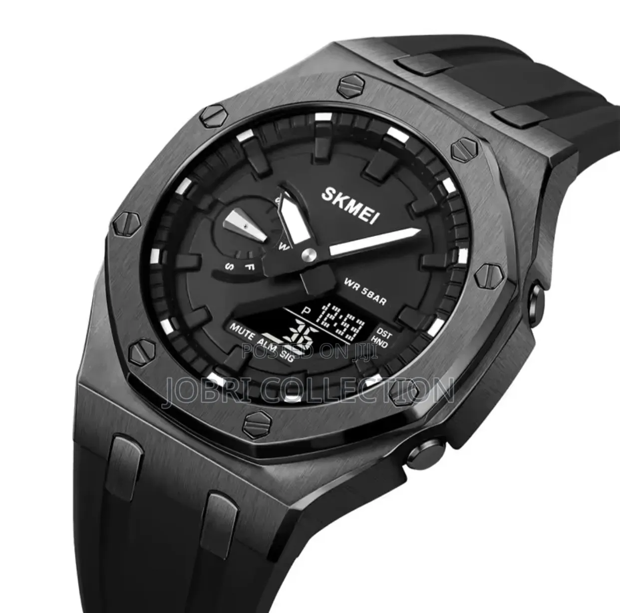 Skmei Black Face Gents Wrist Watch