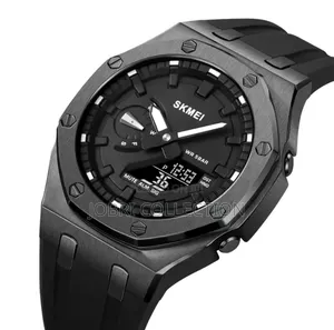 Skmei Black Face Gents Wrist Watch