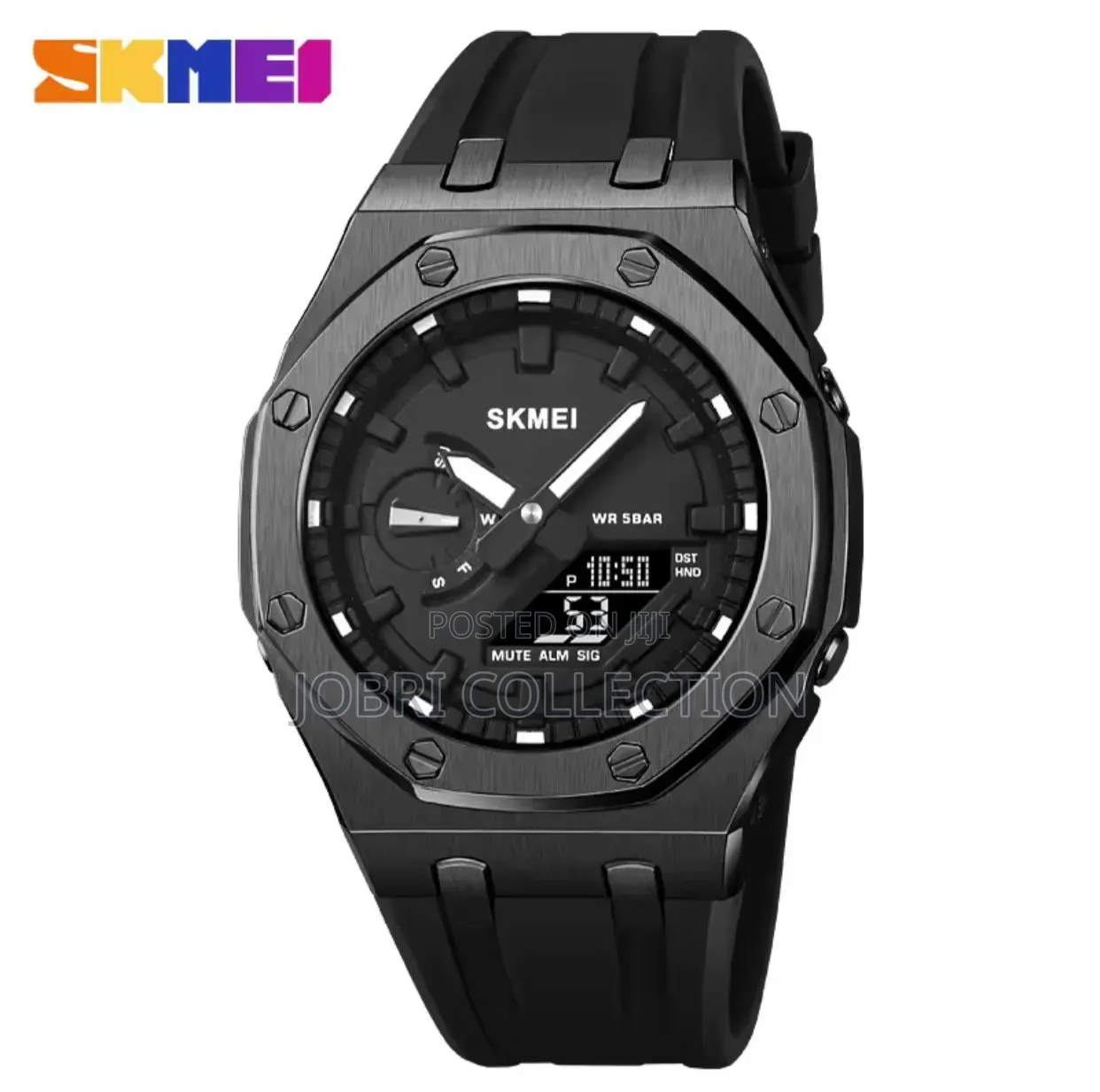 Skmei Black Face Gents Wrist Watch