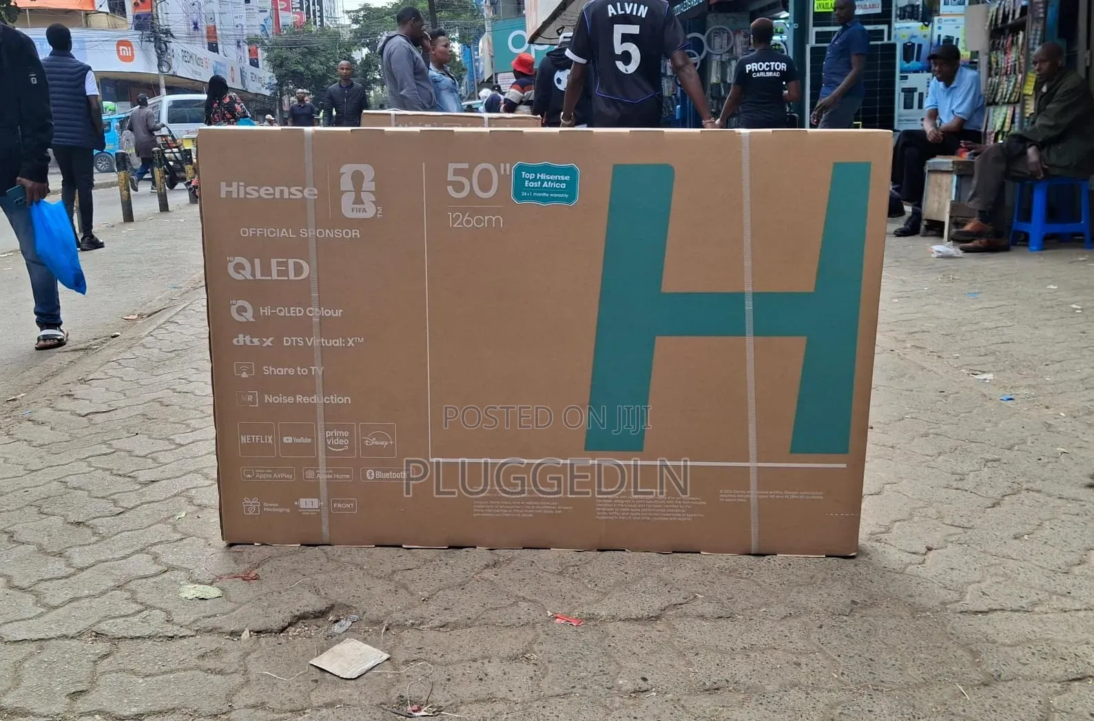 Hisense 50 Inch Qled Smart Framless (Q6 Series) Tv.