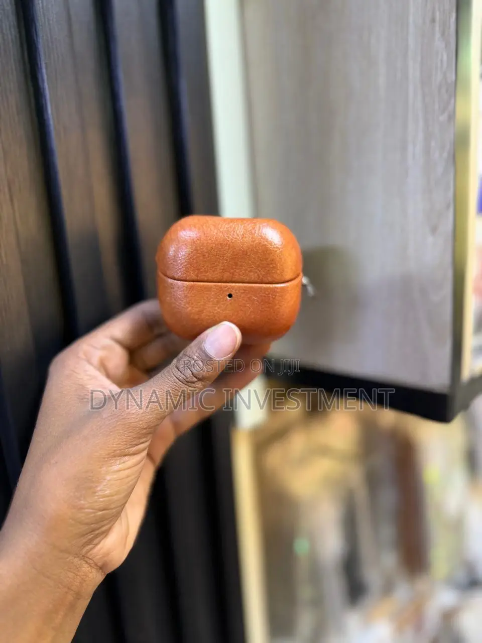 Samsung Galaxy Buds 3 Leather Case/Cover With Led Lights Visible