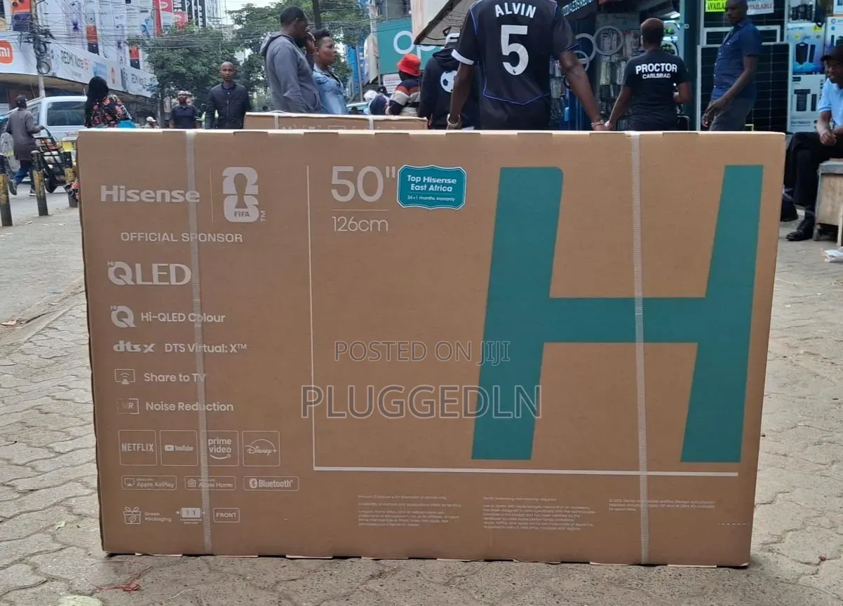Hisense 50 Inch Qled Smart Framless (Q6 Series) Tv.