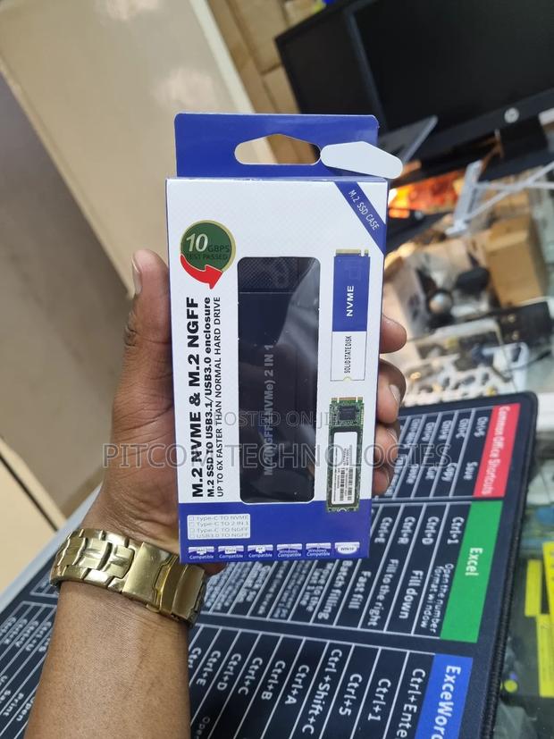 Nvme/M.2 SSD to Type-C Reader Casing