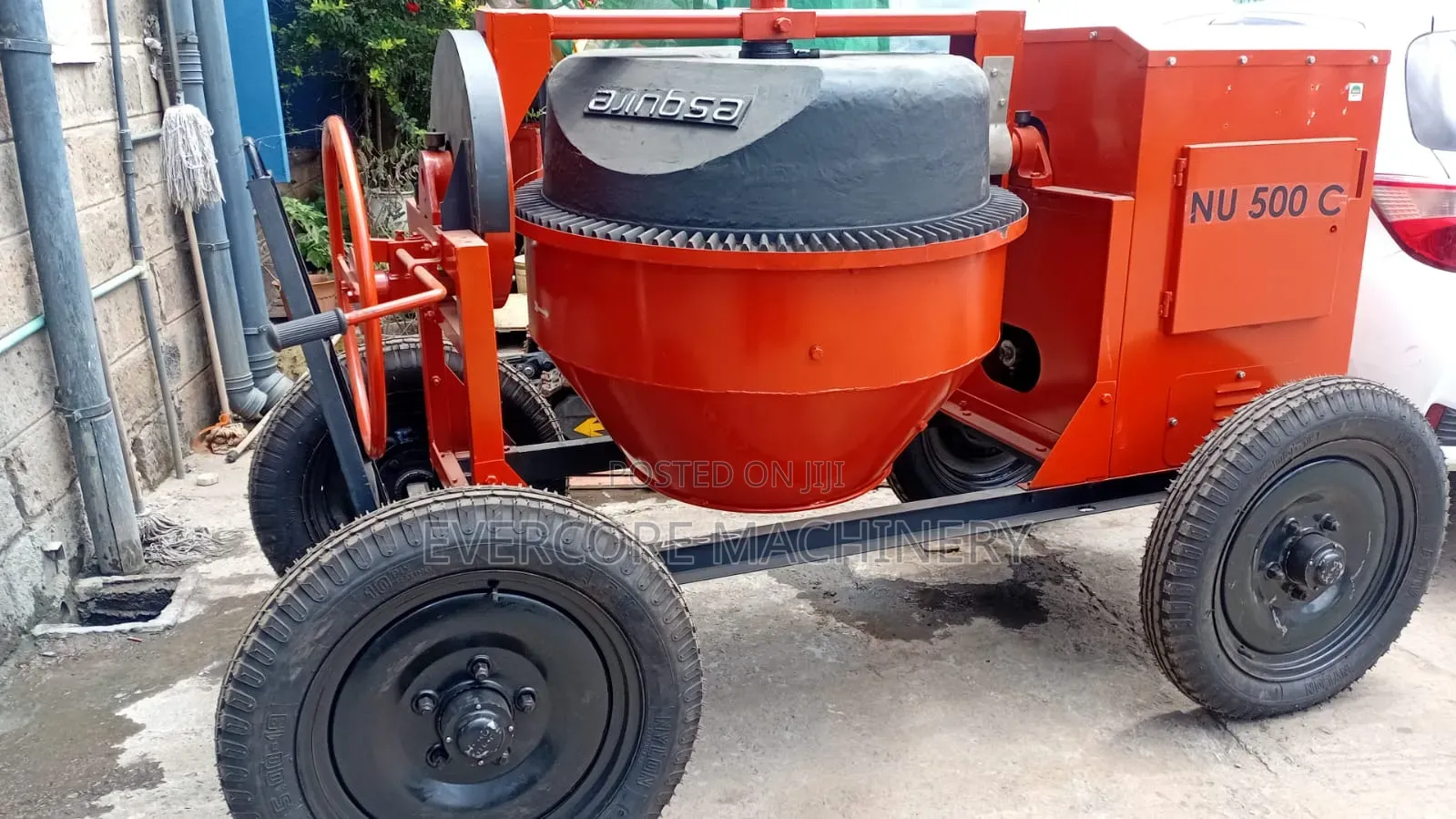 Esquire 500l Be500 Diesel Concrete Mixer Machine Chain Driven