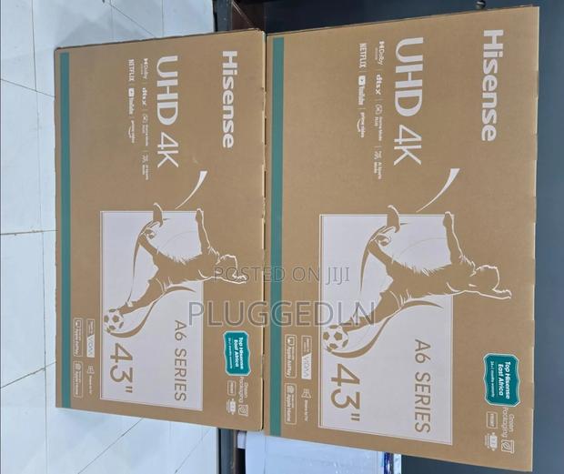 Hisense 43 Smart Uhd Frameless (A6 Series) Tv. - thumbnail 2