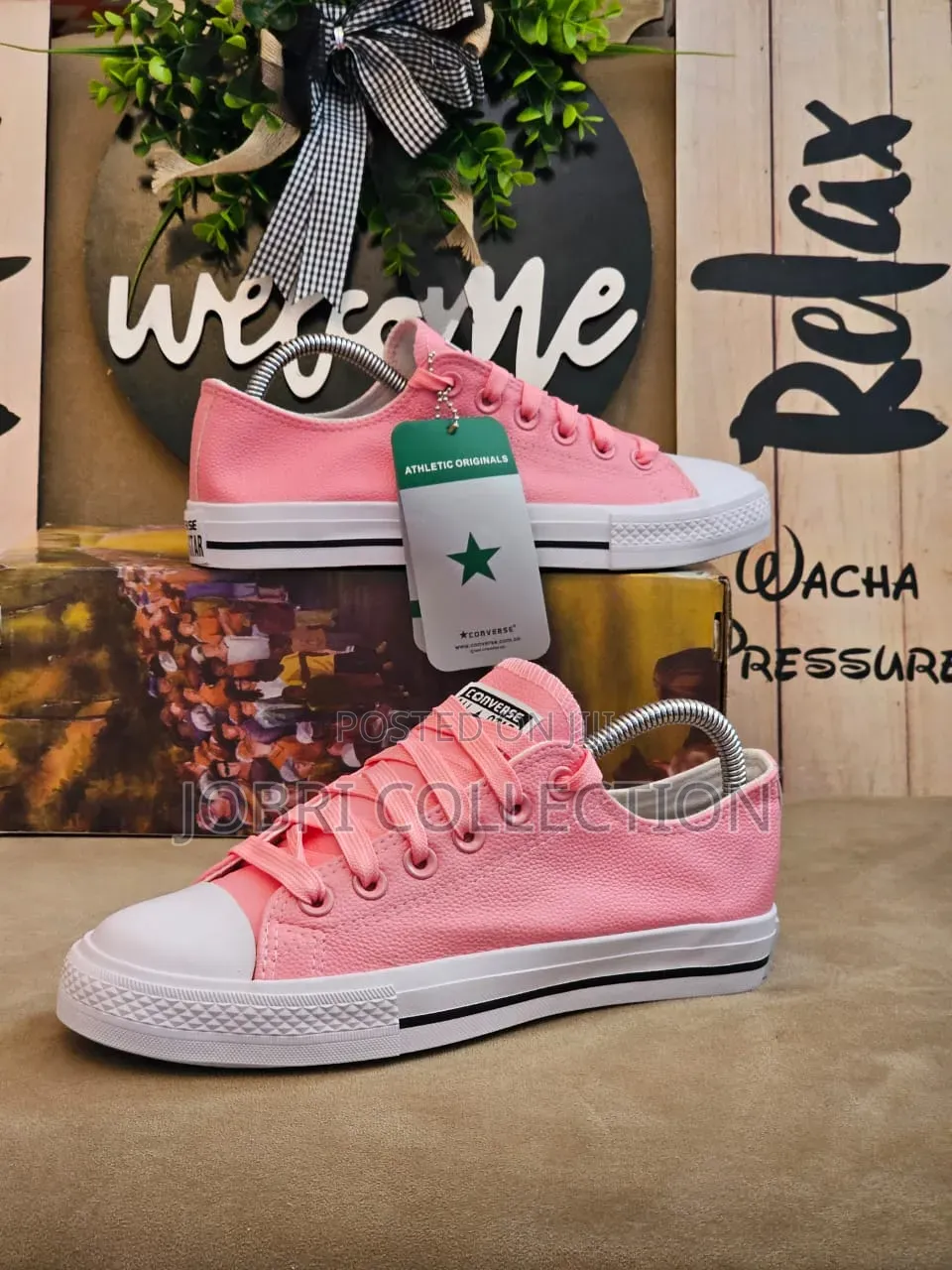 Genuine Leather Converse