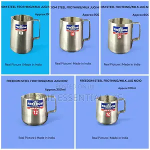 Stainless Frothing Pitcher/Milk Jug-300ml, 350ml,600ml,900ml,1300ml