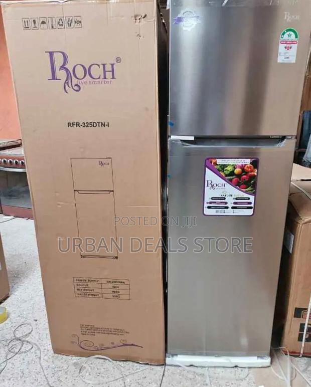 255 Litres Roch RFR-325-Dt-I No Frost Double Door Refrigerator