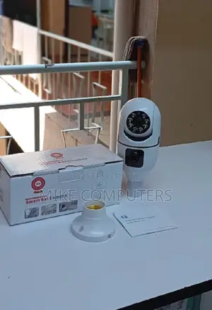 V380 Pro CCTV Dual Lens Screen 1080p Wifi Bulb Camera