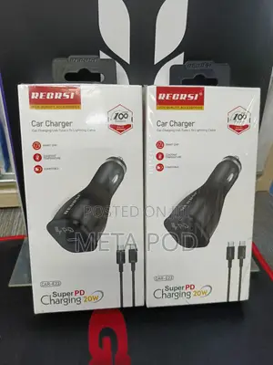 Regsi 20w Type C to Lightning Cable Car Charger
