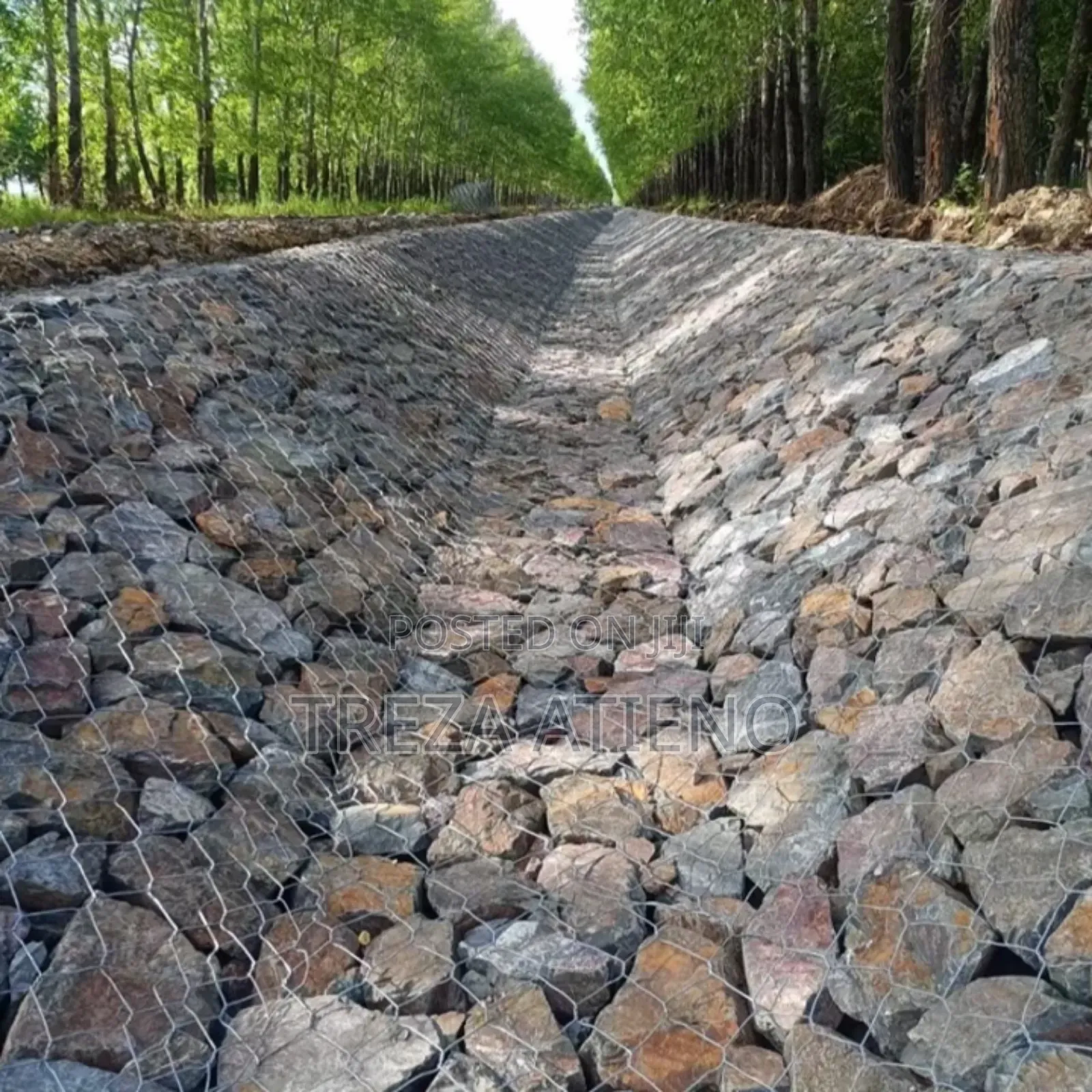 Premium Stone Filled Gabion Cages