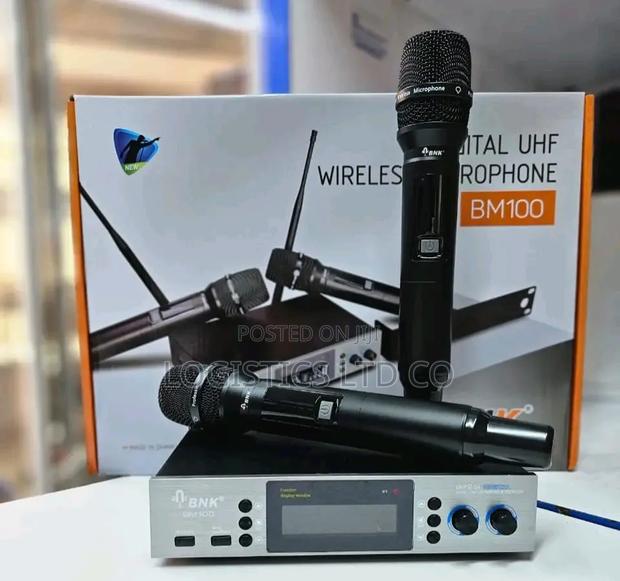 BNK Bm100 Dual Uhf Handheld Wireless Microphone - main view