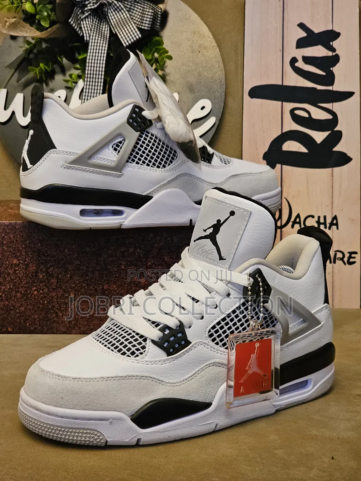 Fashion Leather Air Jordan 4 Quality Sneakers