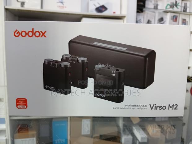 Godox Virso M2 Wireless Lavalier Microphone, 2.4ghz Microphone (200m) - main view