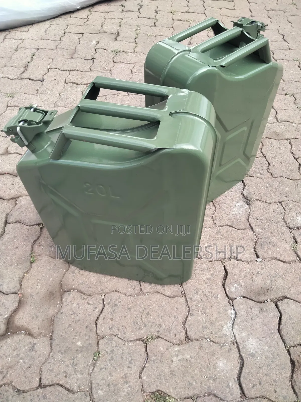 Secure Fuel Jerrycan