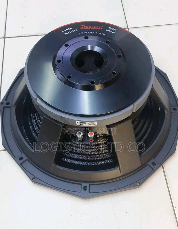 Derwel Pd 1880tb Bass Speaker - main view