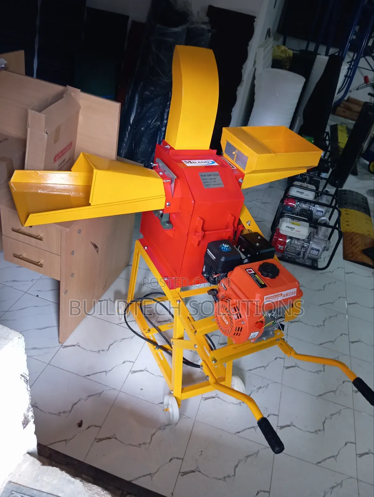 Heavy Metal Feed Chopper