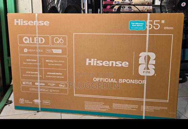 Hisense 55 Inch Qled Tv (Q6 Series) 55q6qken
