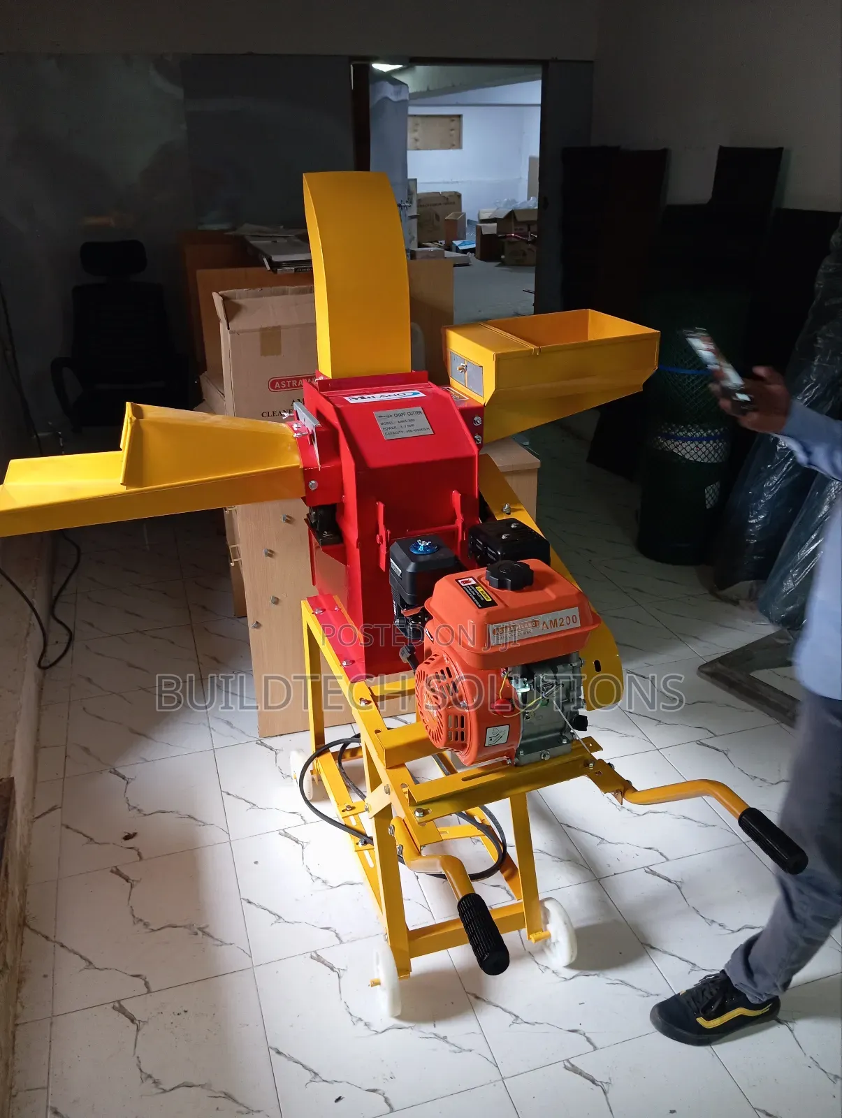 Portable Feed Chopper