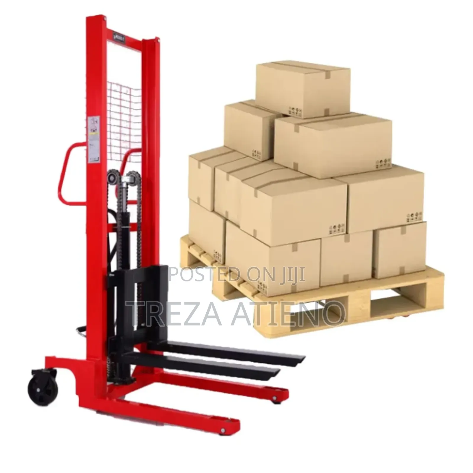 Heavy Load Manual Lift Stacker