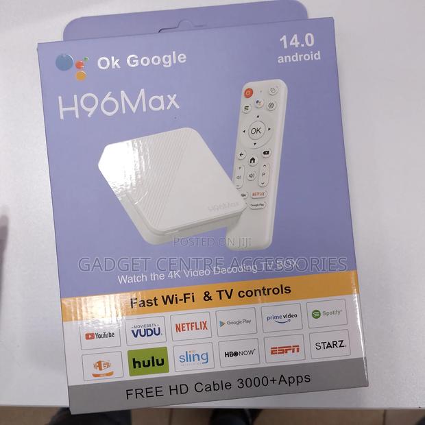 H96 Max Android Box With Ok Google - thumbnail 2