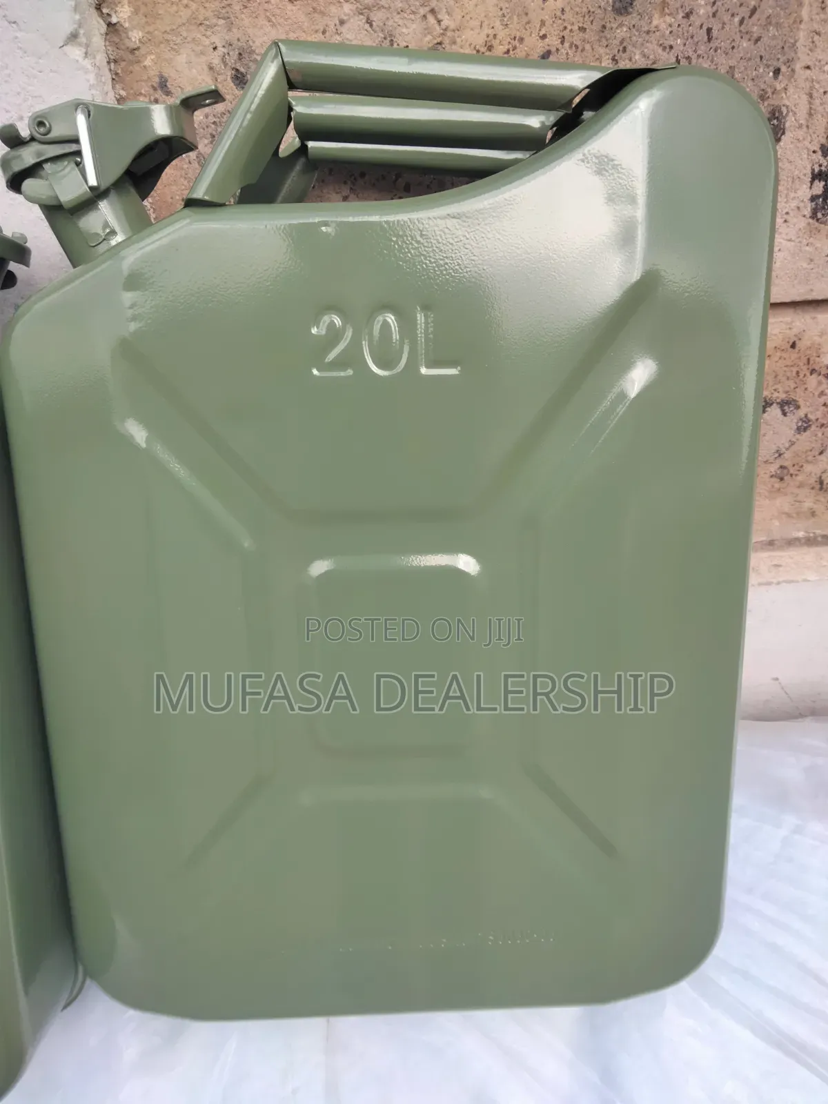 Emergency Fuel Jerrycan