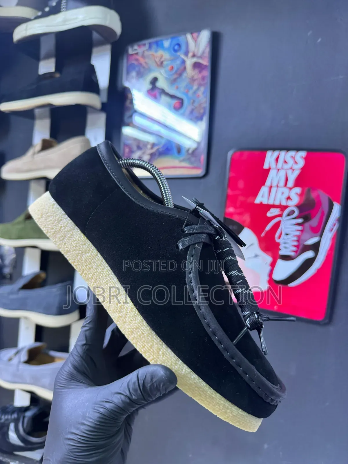 Gum Sole Clarks Wallabees Low Cut Shoes
