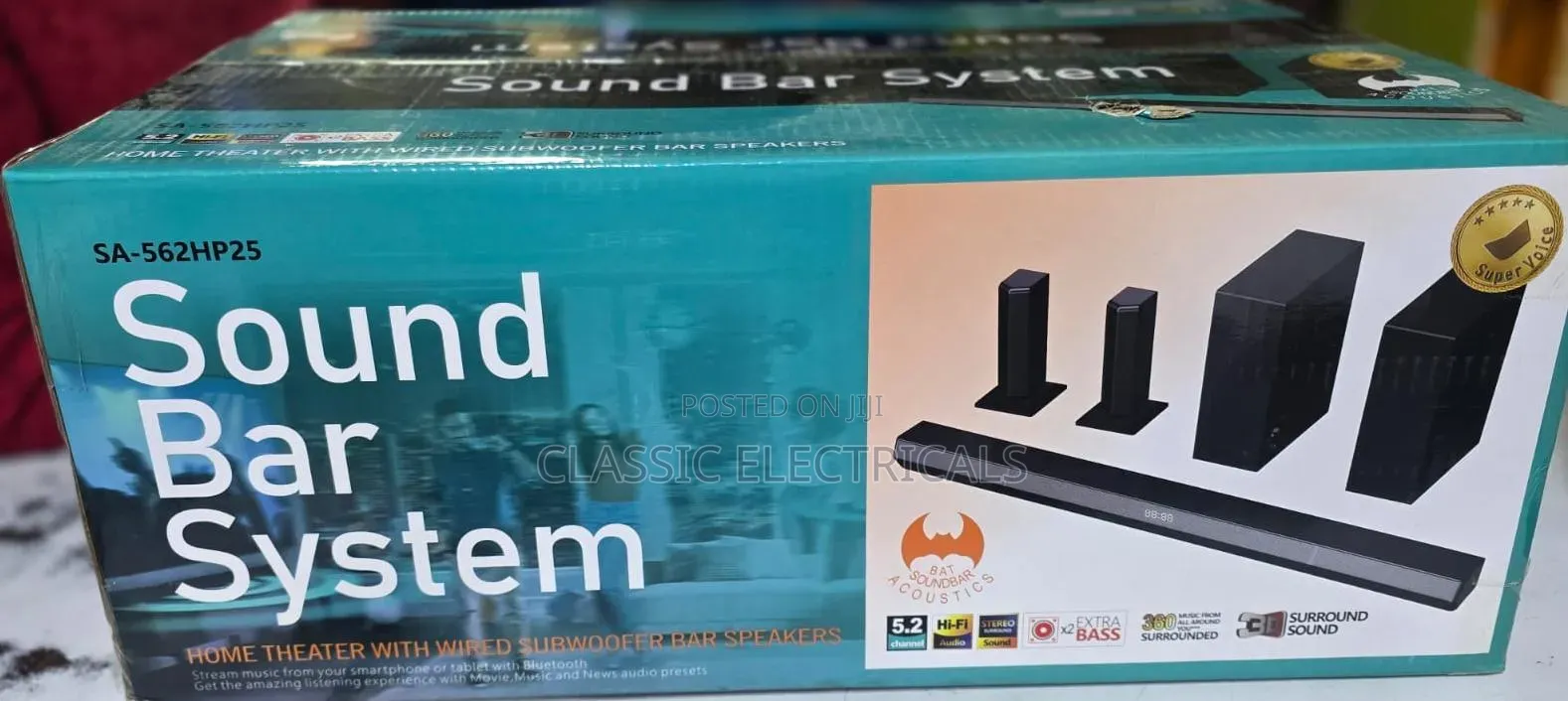 5.2 Sound Bar System 
Home Theatre