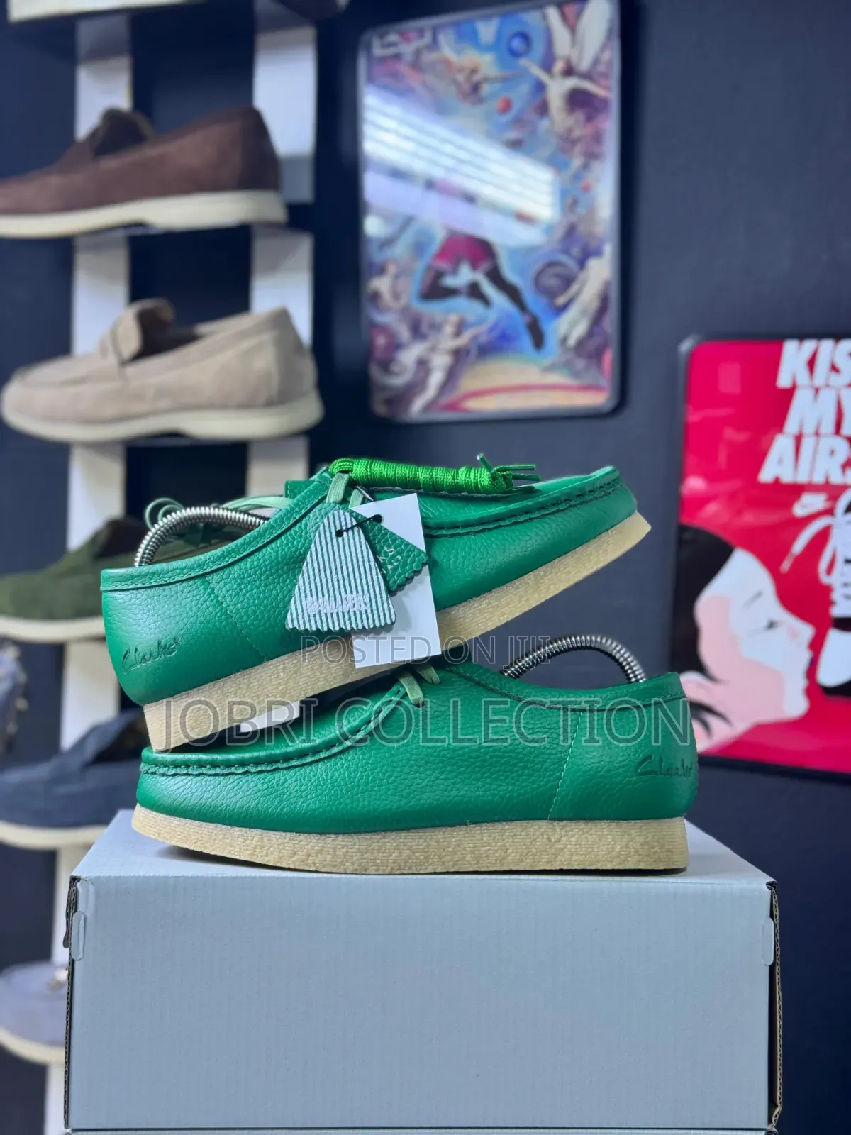 Original Leather Clarks Wallabees Low Cuts