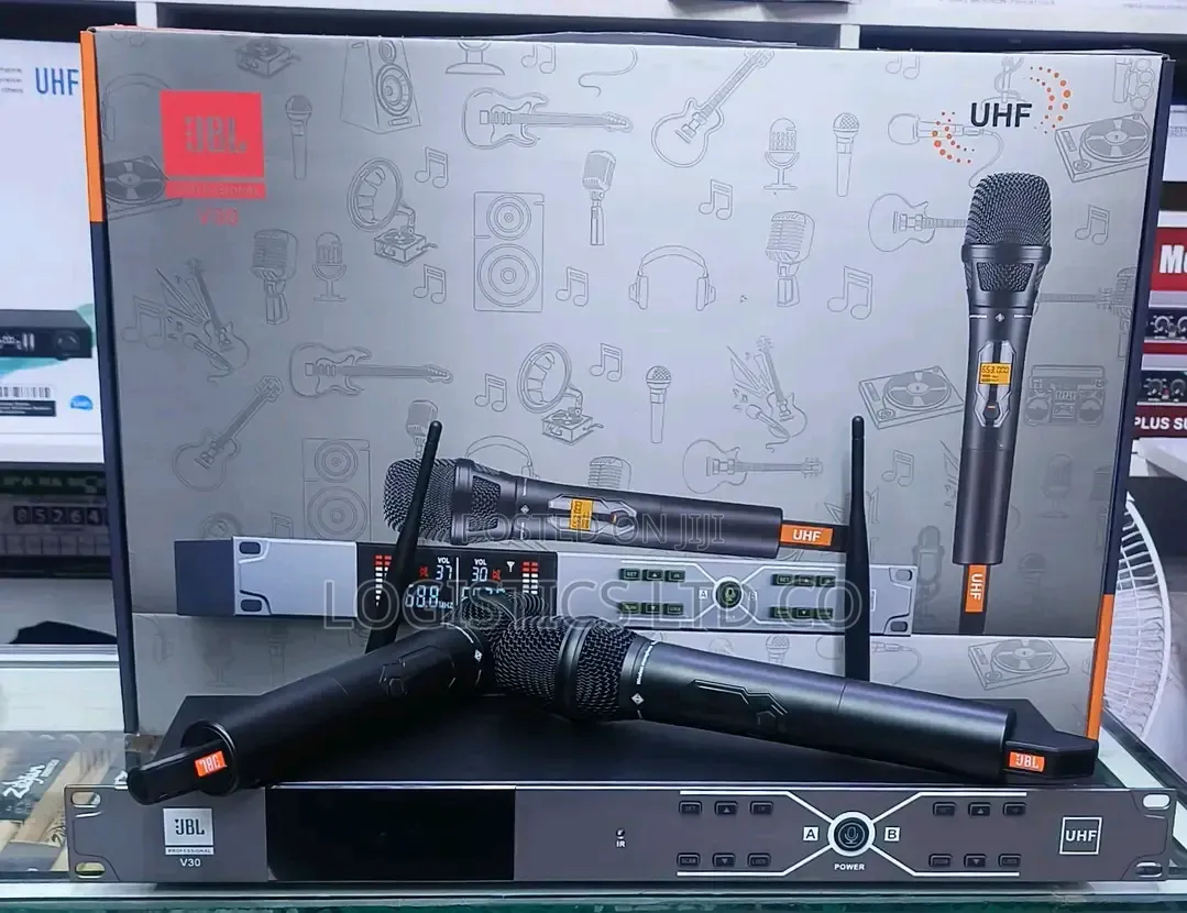 JBL V30 Dual Uhf Handheld Wireless Microphone