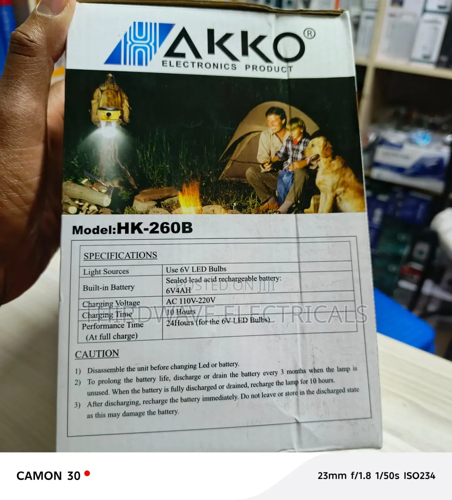 Akko 260 B Emergency Light