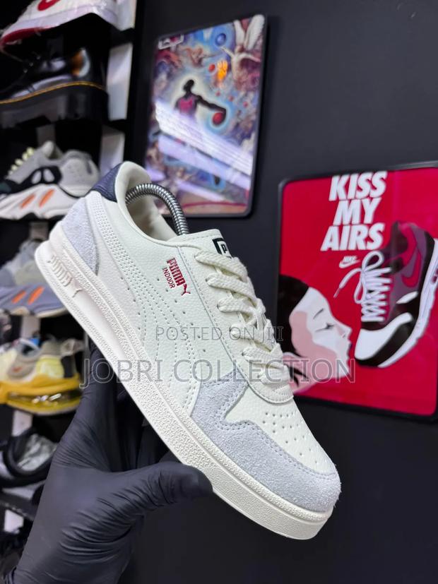 White Puma Indoor Odg Sneakers - main view