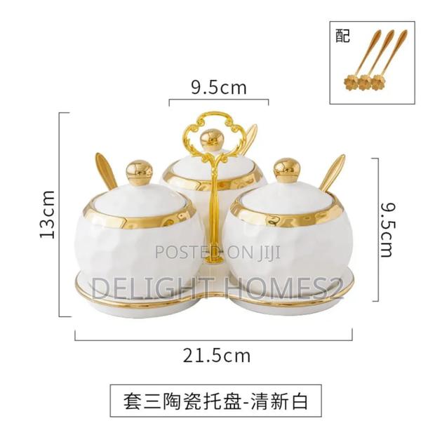 Nordic Ceramic Household Kitchen Seasoning Jars_cu - thumbnail 3
