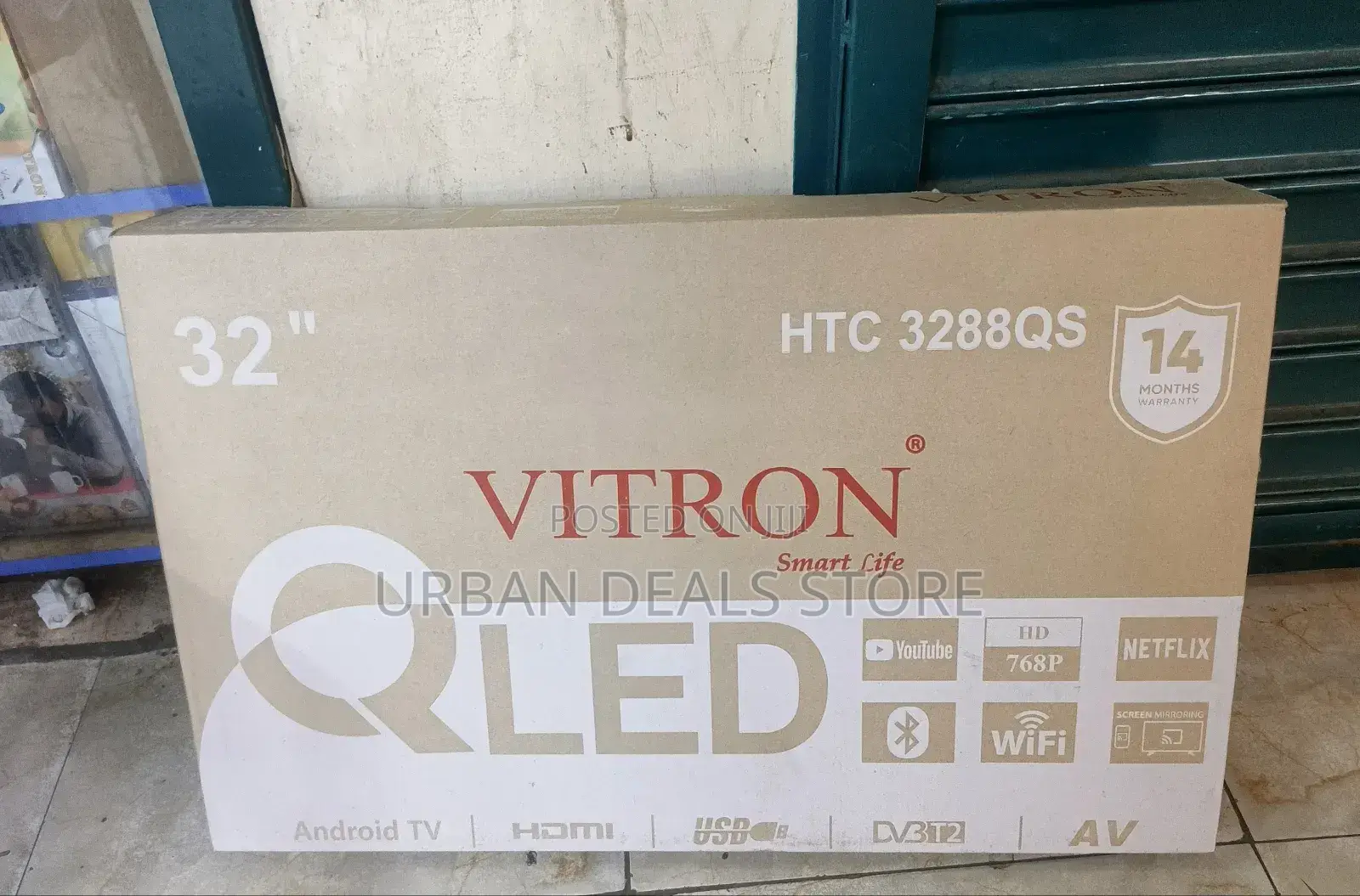 Vitron 32” Smart Android Frameless