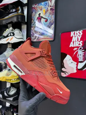 Nke Air Jordan 4 Retro “Brick by Brick” Sneakers