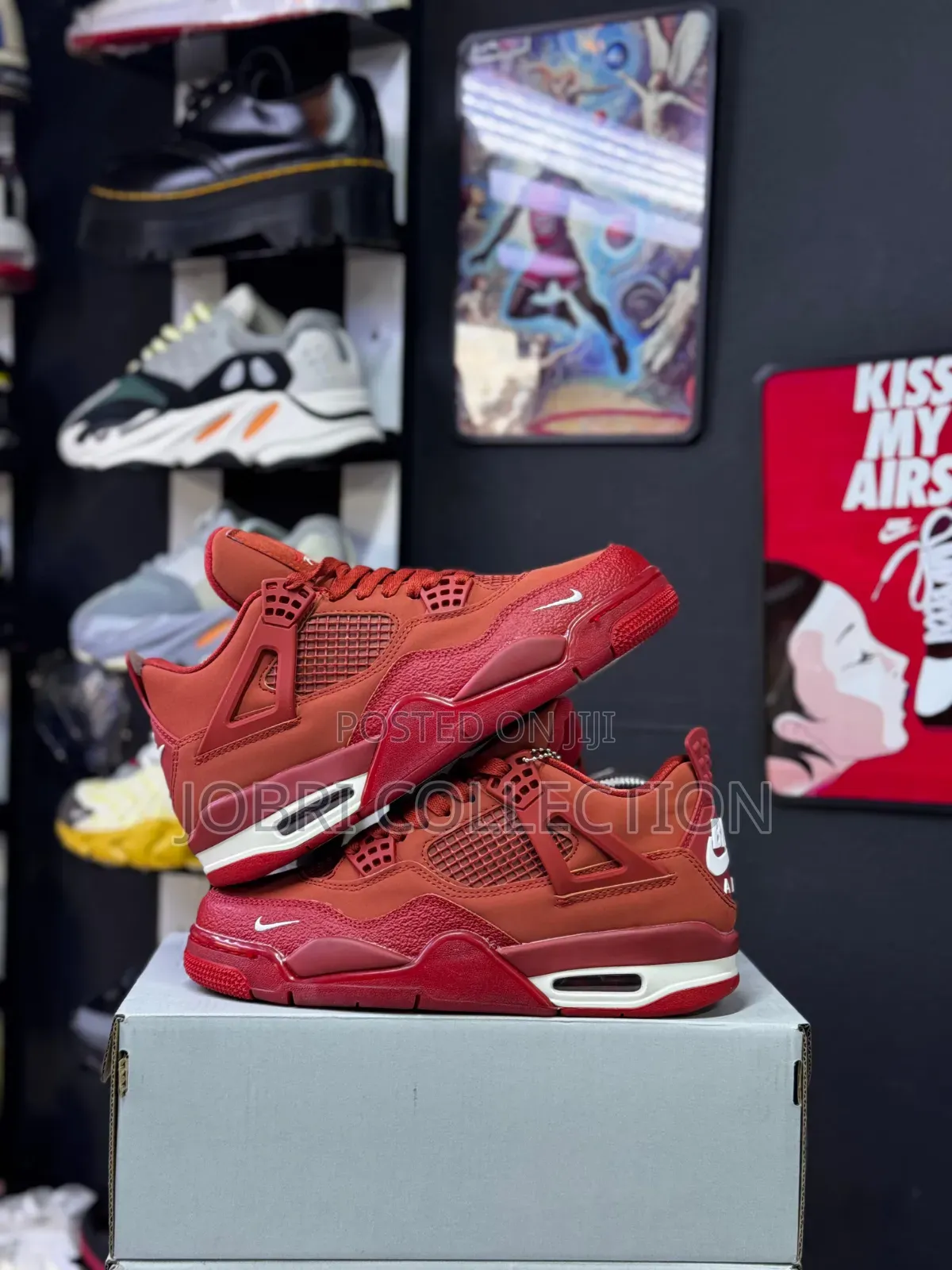 Nke Air Jordan 4 Retro “Brick by Brick” Sneakers