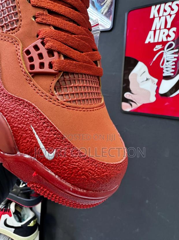 Nke Air Jordan 4 Retro “Brick by Brick” Sneakers - thumbnail 4