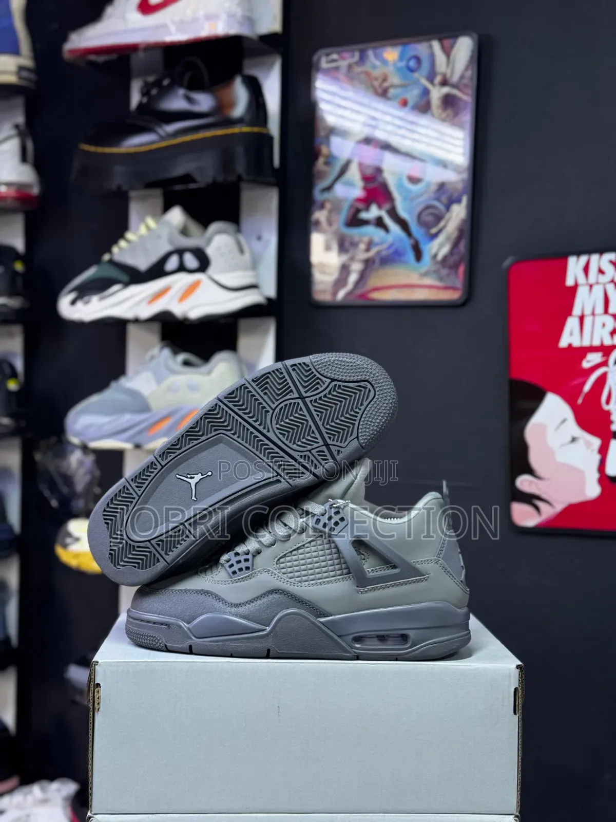 Nike Air Jordan 4 Retro Og “Wet Cement” Sneakers