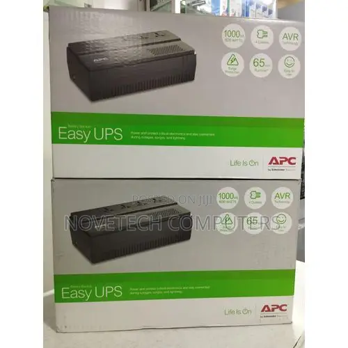 Apc Easy Ups Bv 1000va, Avr, Universal Outlet, 230v (Bv1000i-Msx)