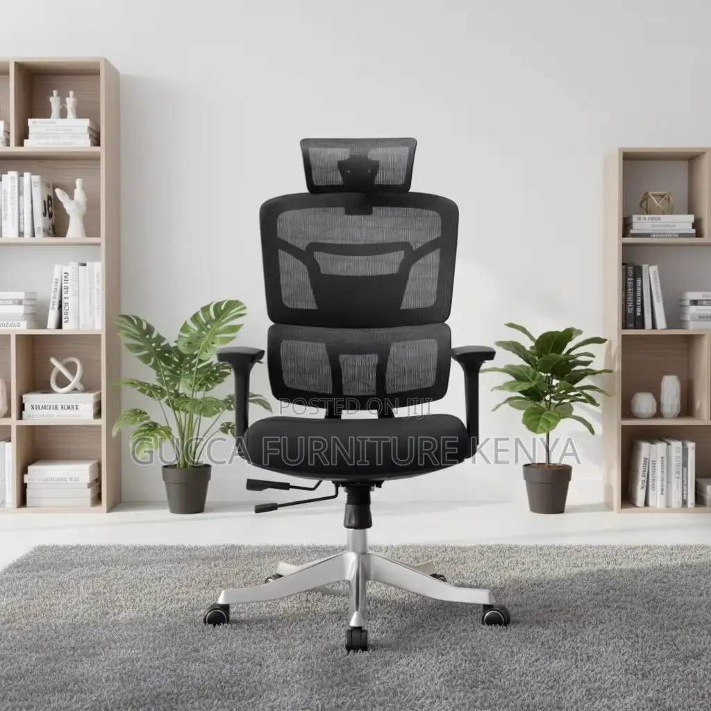 Swivel Ergonomic Adjustable Seat With Flip Arms
