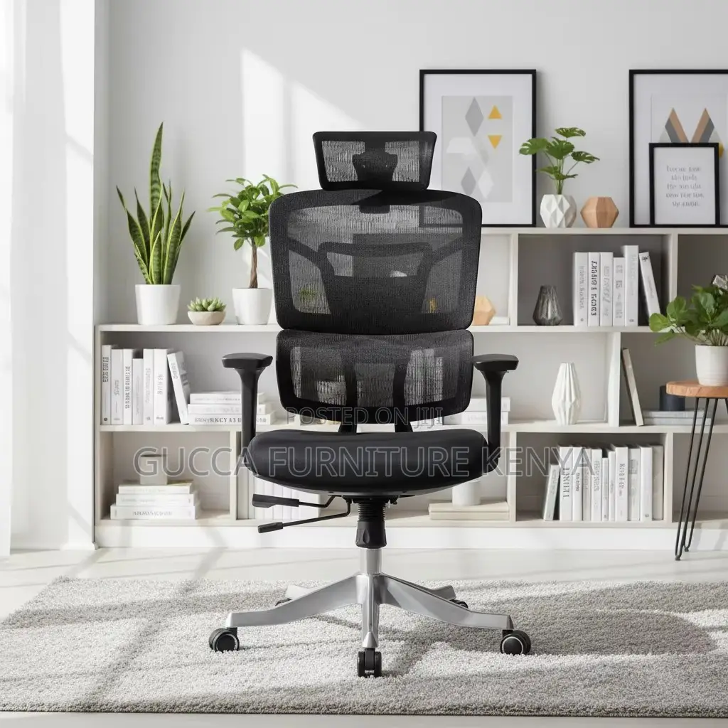 Swivel Ergonomic Adjustable Seat With Flip Arms