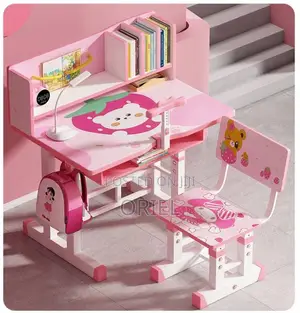 Kids Furniture : Adjusted Kids Writing Study Desk Chair