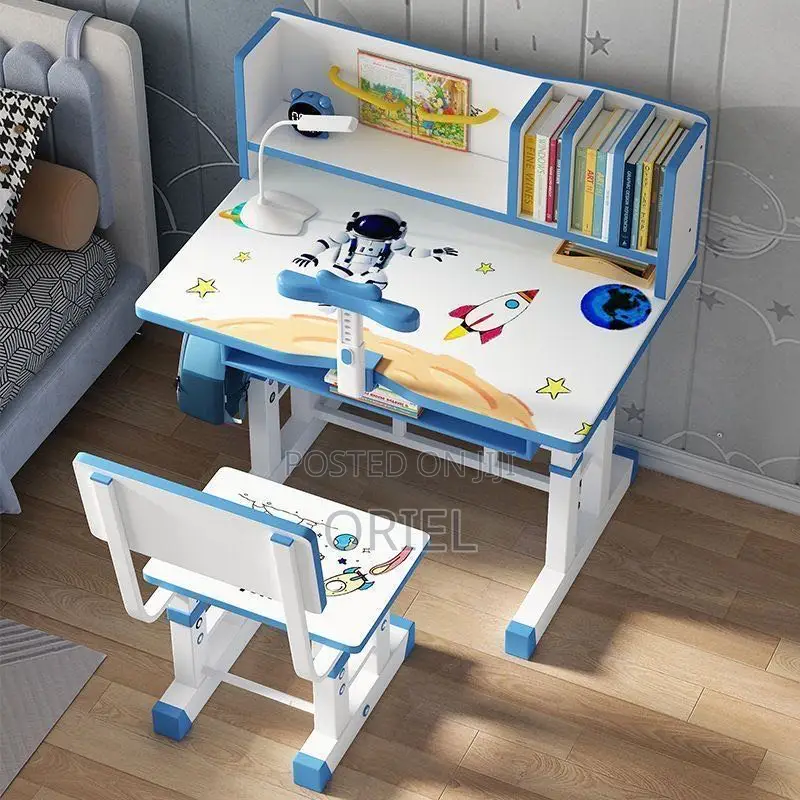 Kids Furniture : Adjusted Kids Writing Study Desk Chair