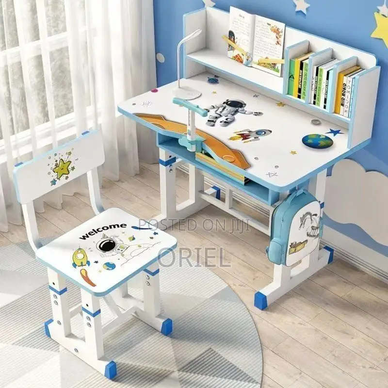 Kids Furniture : Adjusted Kids Writing Study Desk Chair