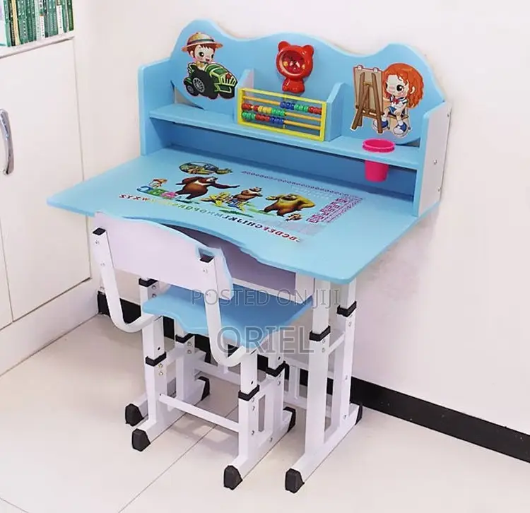 Kids Furniture : Adjusted Kids Writing Study Desk Chair