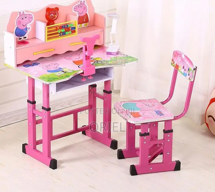 Kids Furniture : Adjusted Kids Writing Study Desk Chair