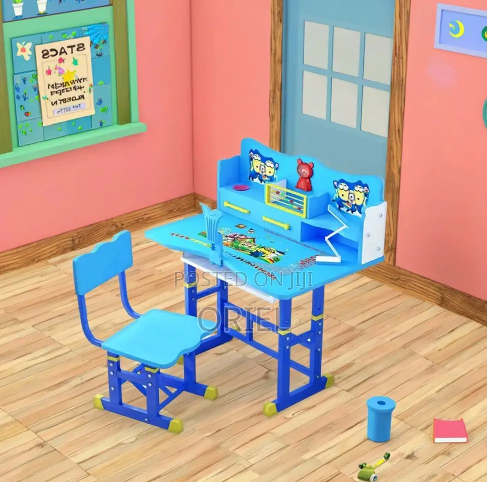 Kids Furniture : Adjusted Kids Writing Study Desk Chair