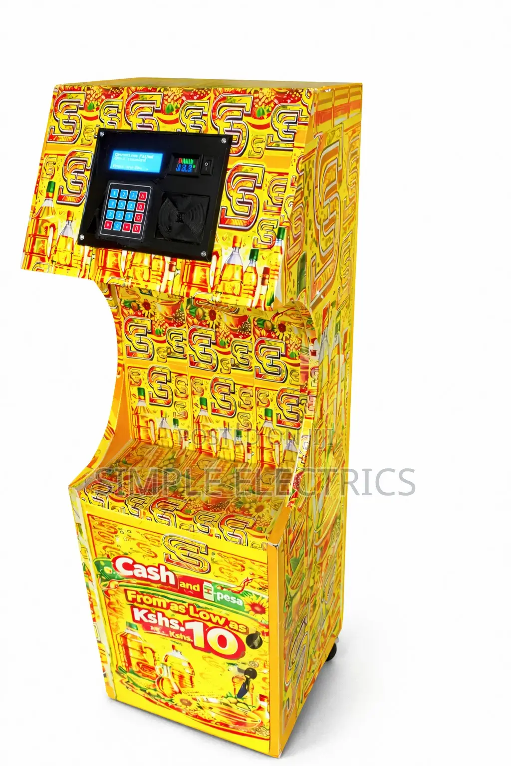 Cooking Oil Atm With Both Cash ,M-Pesa and Back-Up Battery