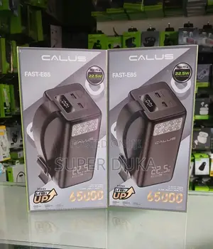 Calus Fast-E65 65000mah Power Bank – 22.5w Fast Charging – Flashlight